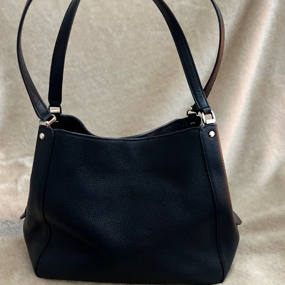 Kate Spade Black Hobo Bag with Minimalist Design - Picture 2 of 2
